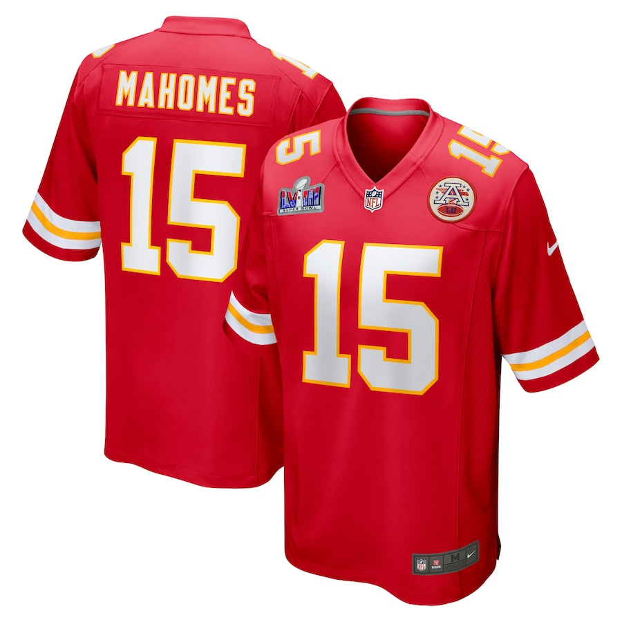 Patrick Mahomes Kansas City Chiefs Nike Super Bowl LVIII Game Jersey - Red PT58131