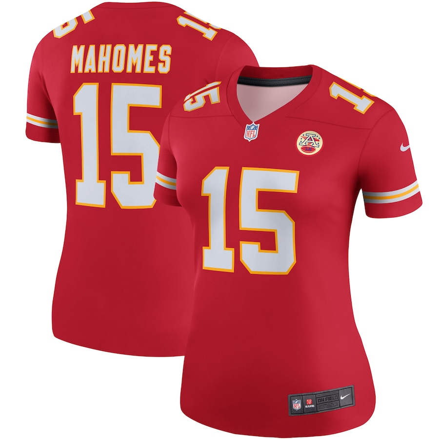 Patrick Mahomes Kansas City Chiefs Nike Women_s Legend Team Jersey - Red PT58132