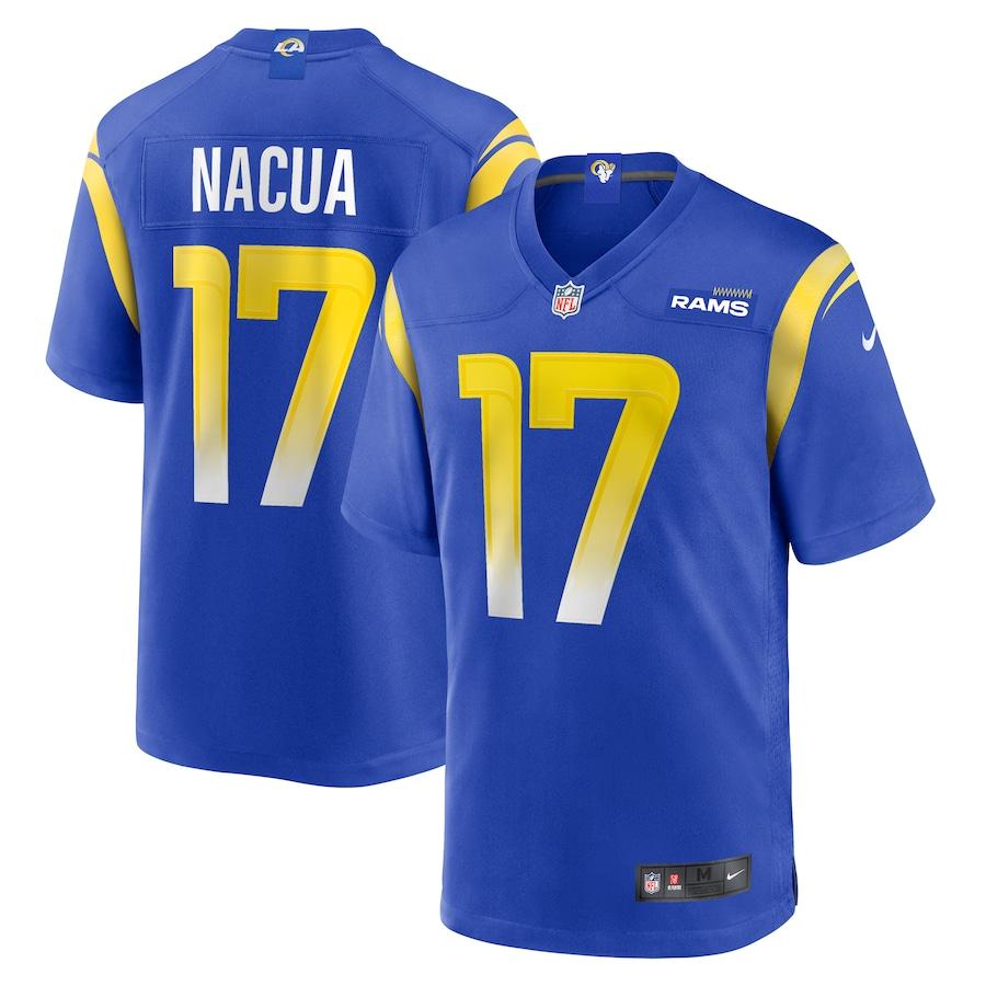 Puka Nacua Los Angeles Rams Nike Home Game Jersey - Royal PT58138