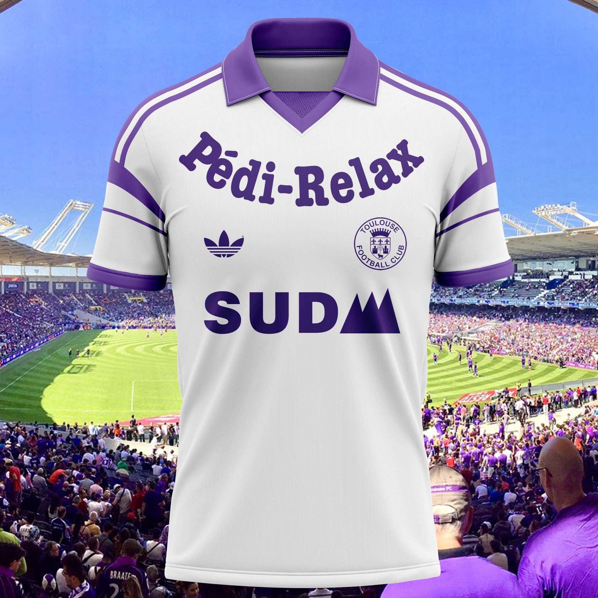 Toulouse 1989-90 Home Kit Retro Shirt PT58171