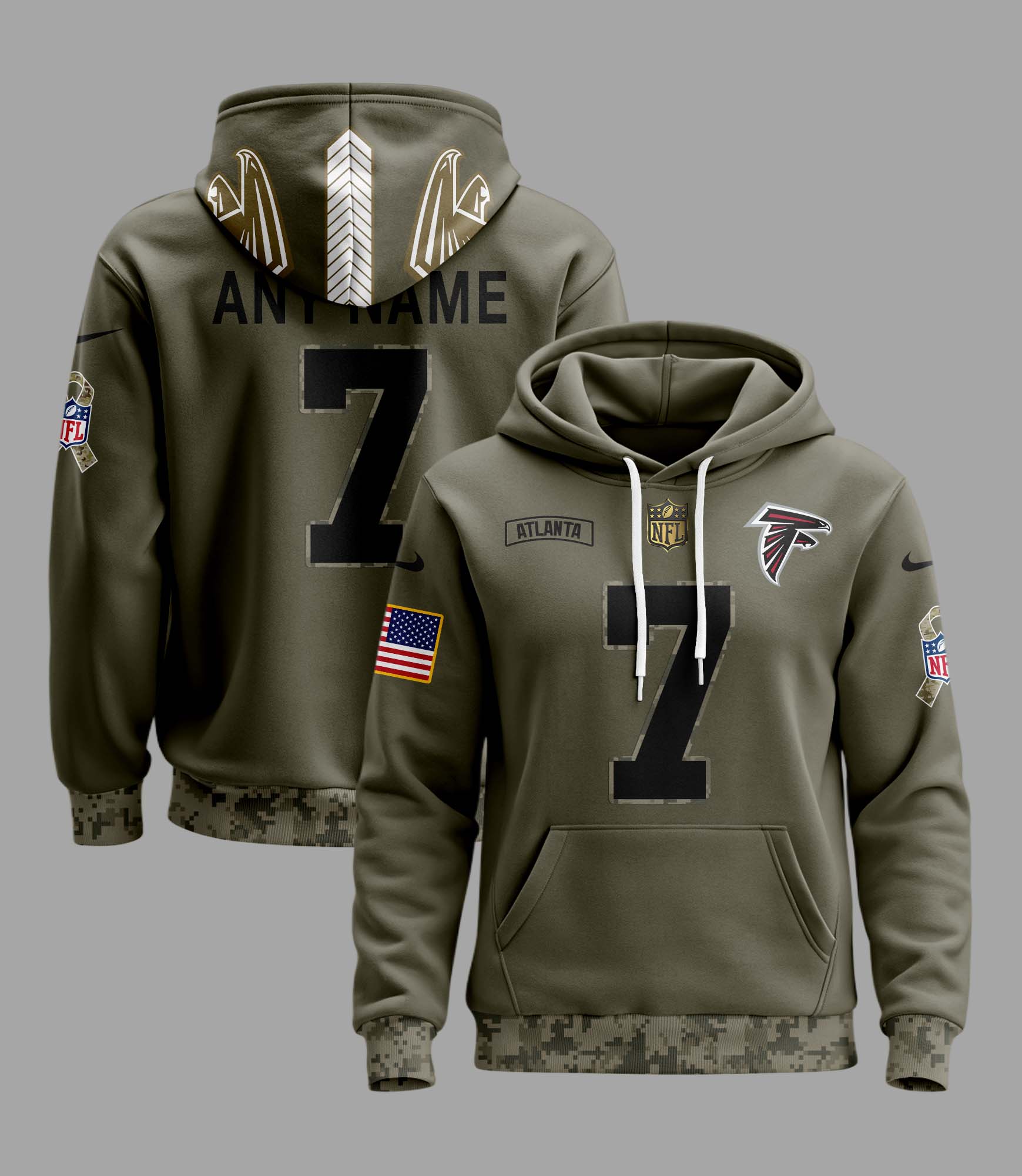 Atlanta Falcons Camo Hoodie PT58204