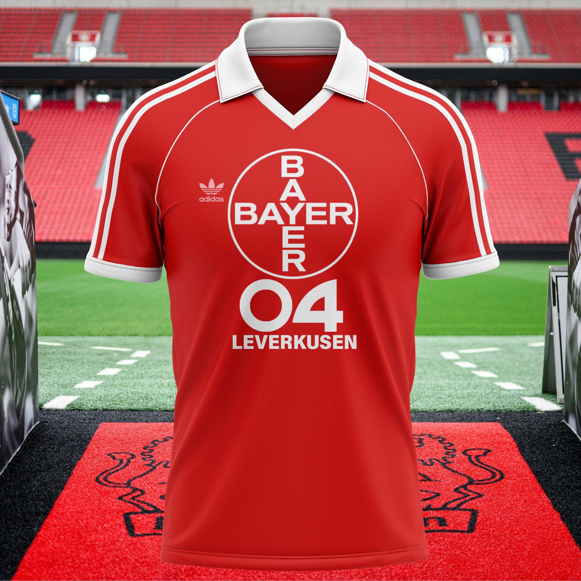 Bayer 04 Leverkusen 1979-80 Home Kit Retro Shirt PT58356