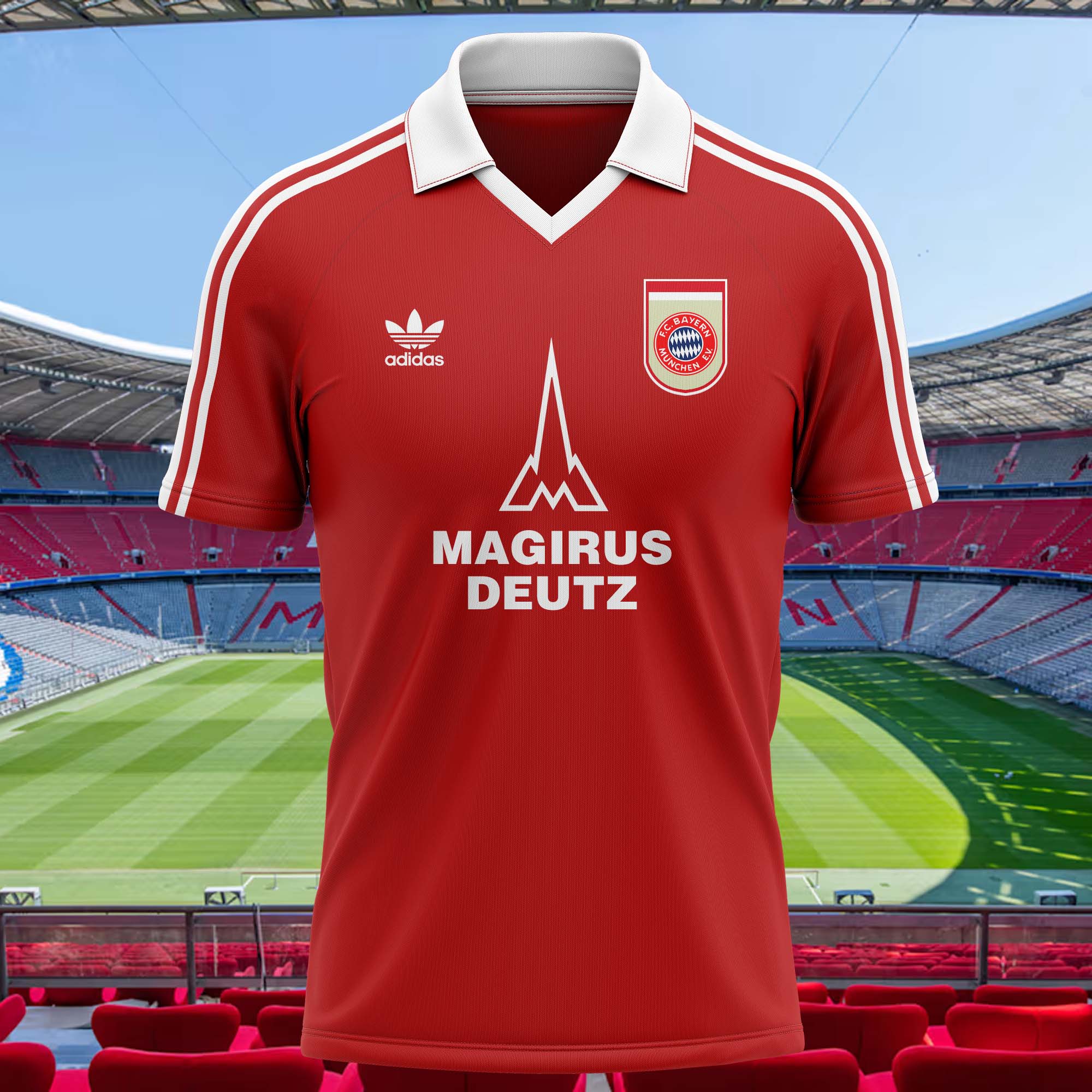 Bayern München 1979-80 Home Kit Retro Shirt PT58357