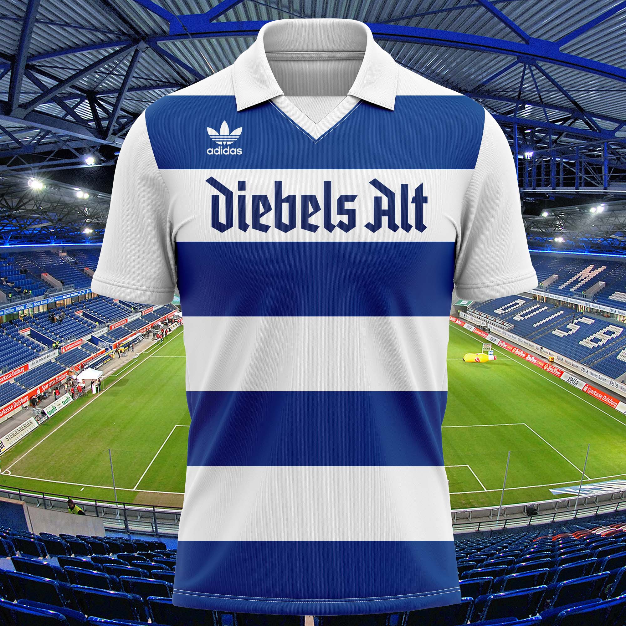 Duisburg 1979-80 Home Kit Retro Shirt PT58360