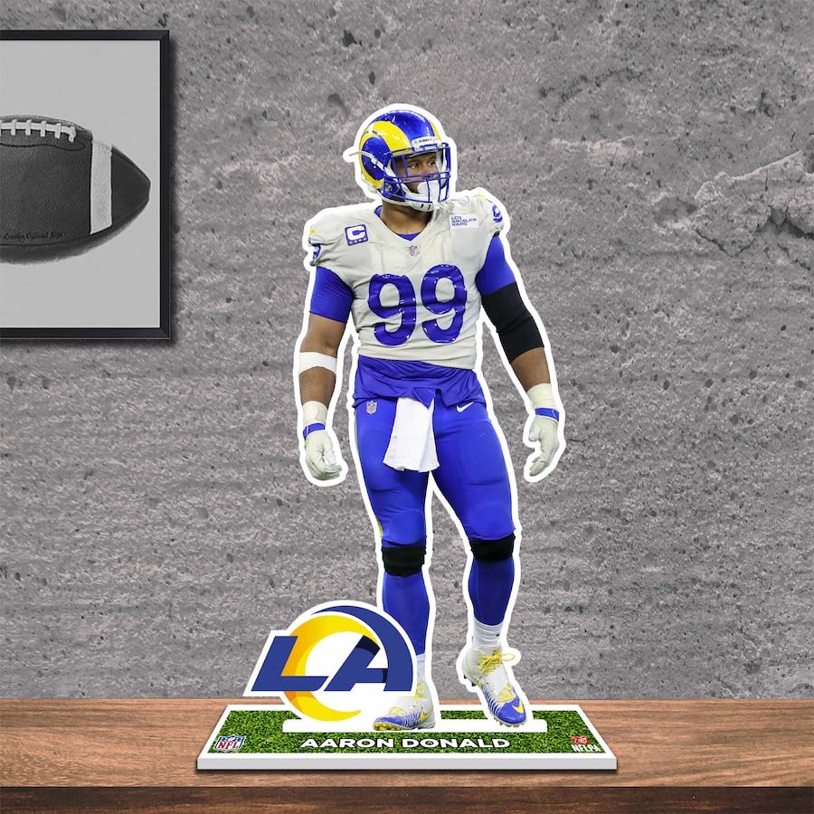 Aaron Donald Los Angeles Rams 8_ Player Standee Desktop Display PT58400