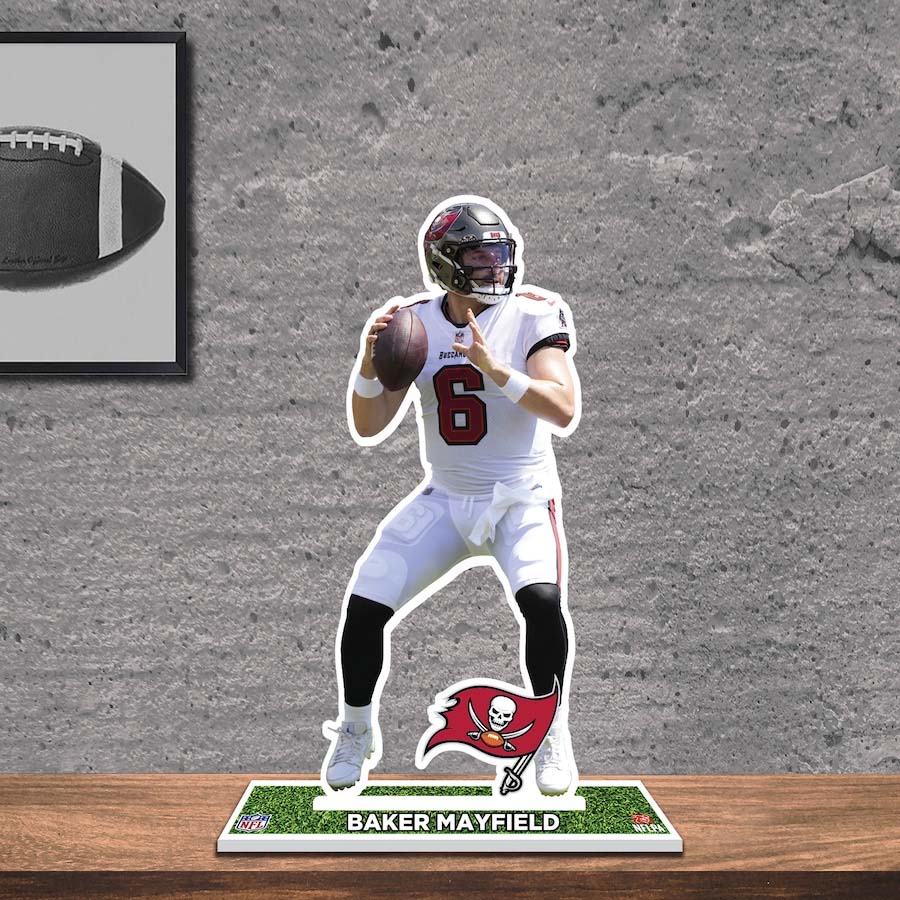 Baker Mayfield Tampa Bay Buccaneers 8_ Player Standee Desktop Display PT58404