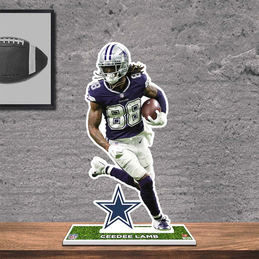 CeeDee Lamb Dallas Cowboys 8_ Player Standee Desktop Display PT58406