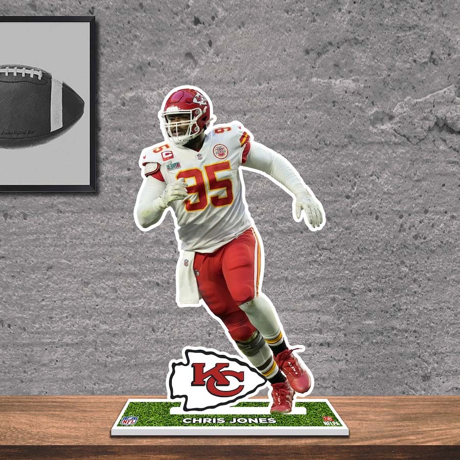 Chris Jones Kansas City Chiefs 8_ Player Standee Desktop Display PT58407