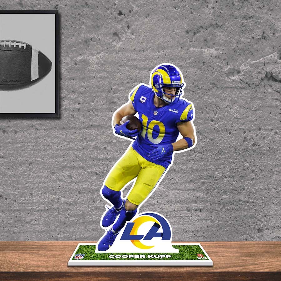 Cooper Kupp Los Angeles Rams 8_ Player Standee Desktop Display PT58412