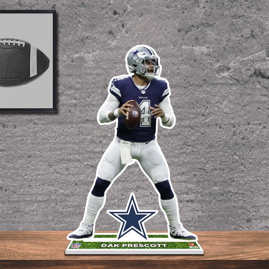 Dak Prescott Dallas Cowboys 8_ Player Standee Desktop Display PT58413