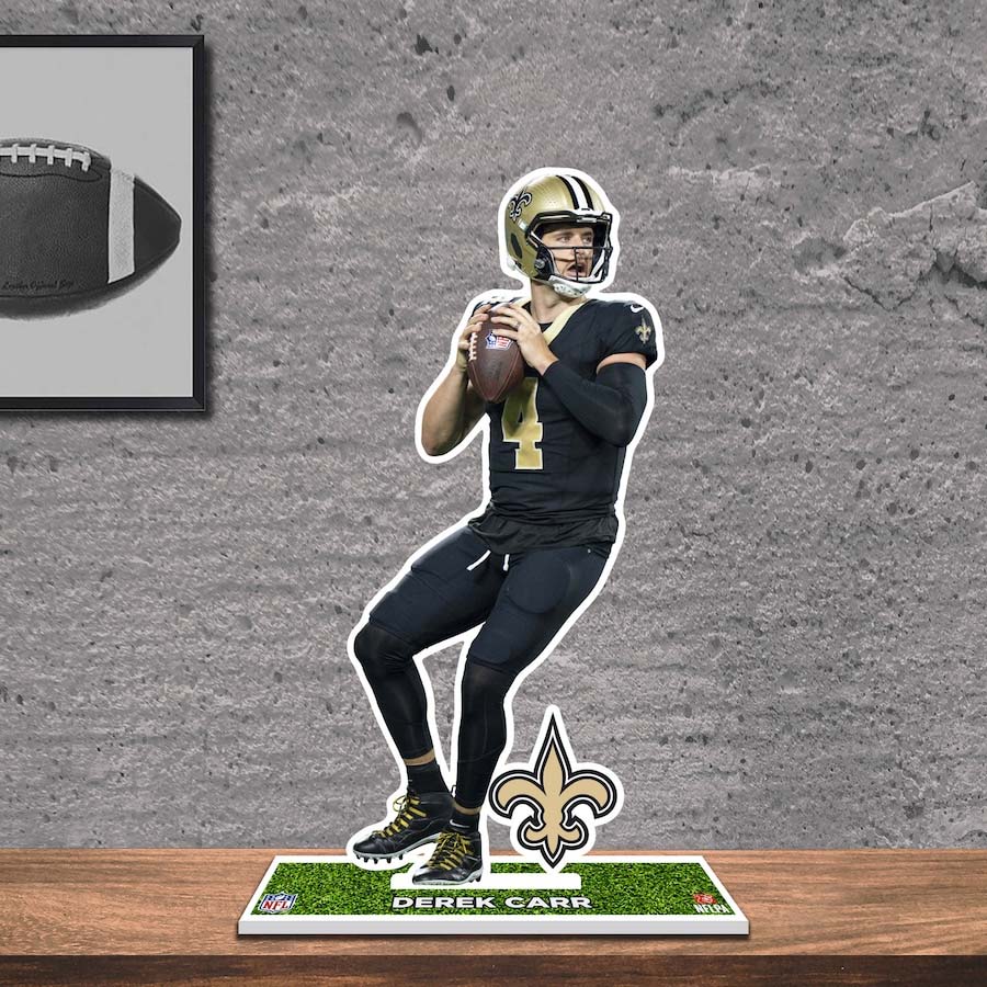 Derek Carr New Orleans Saints 8_ Player Standee Desktop Display PT58417