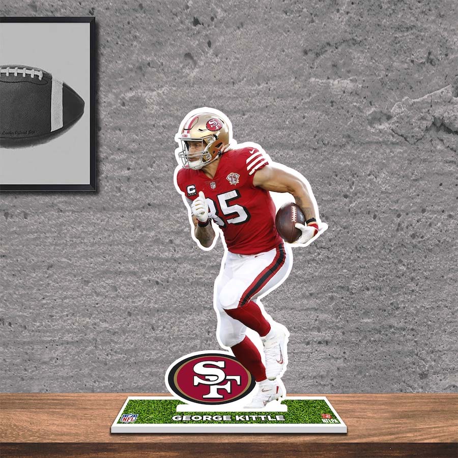 George Kittle San Francisco 49ers 8_ Player Standee Desktop Display PT58420