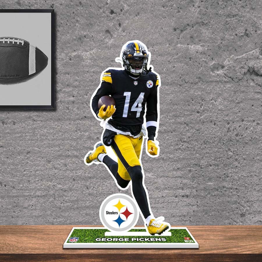 George Pickens Pittsburgh Steelers 8_ Player Standee Desktop Display PT58421