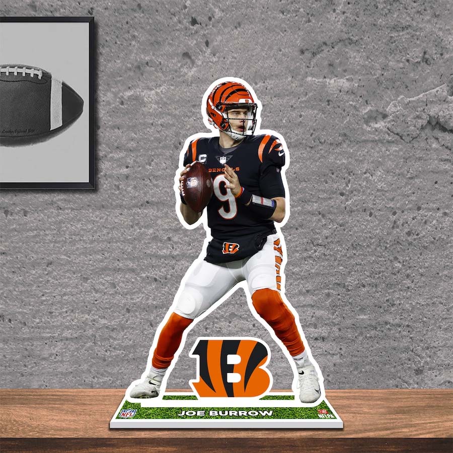 Joe Burrow Cincinnati Bengals 8_ Player Standee Desktop Display PT58429