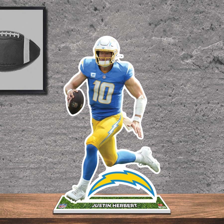 Justin Herbert Los Angeles Chargers 8_ Player Standee Desktop Display PT58432