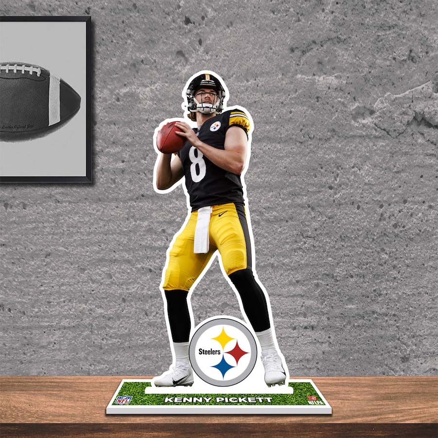 Kenny Pickett Pittsburgh Steelers 8_ Player Standee Desktop Display PT58434