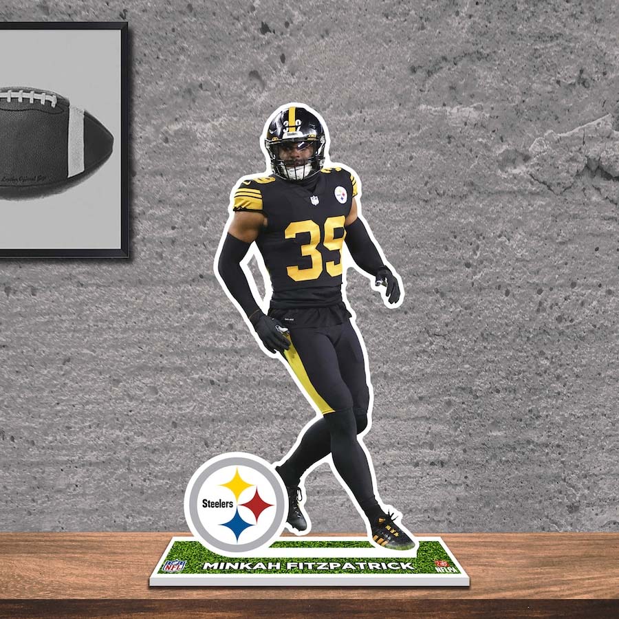 Minkah Fitzpatrick Pittsburgh Steelers 8_ Player Standee Desktop Display PT58440