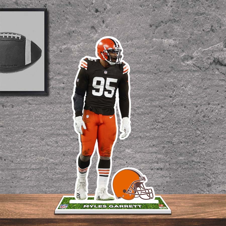 Myles Garrett Cleveland Browns 8_ Player Standee Desktop Display PT58441