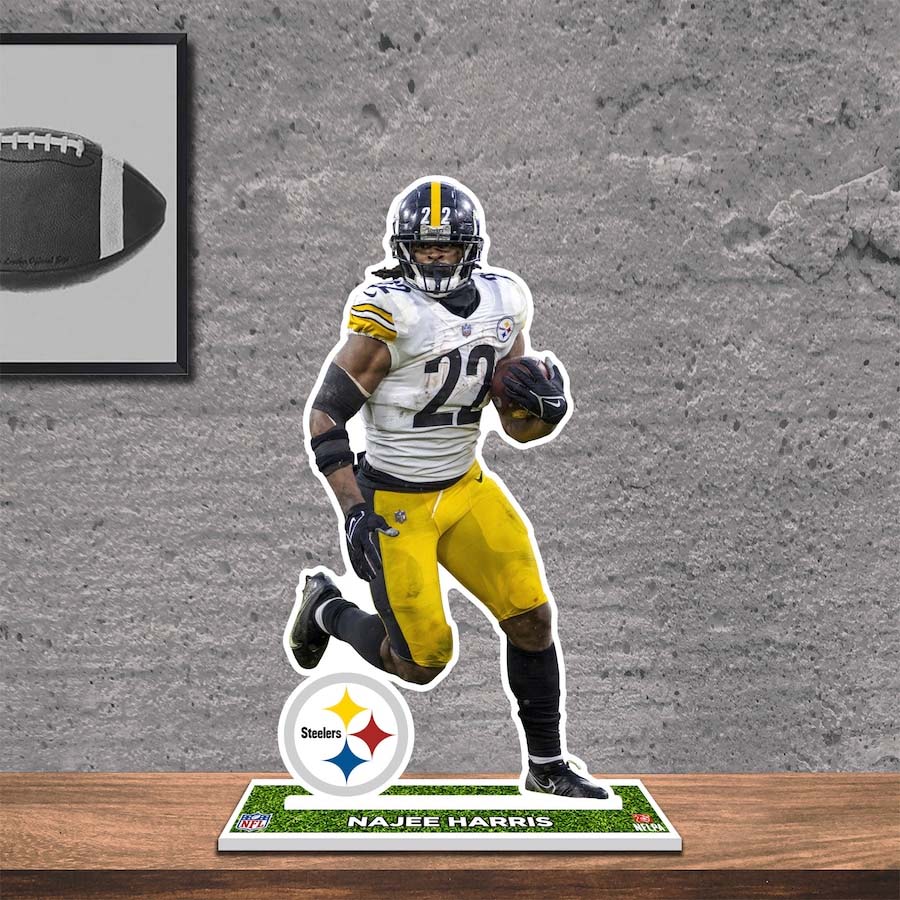 Najee Harris Pittsburgh Steelers 8_ Player Standee Desktop Display PT58443