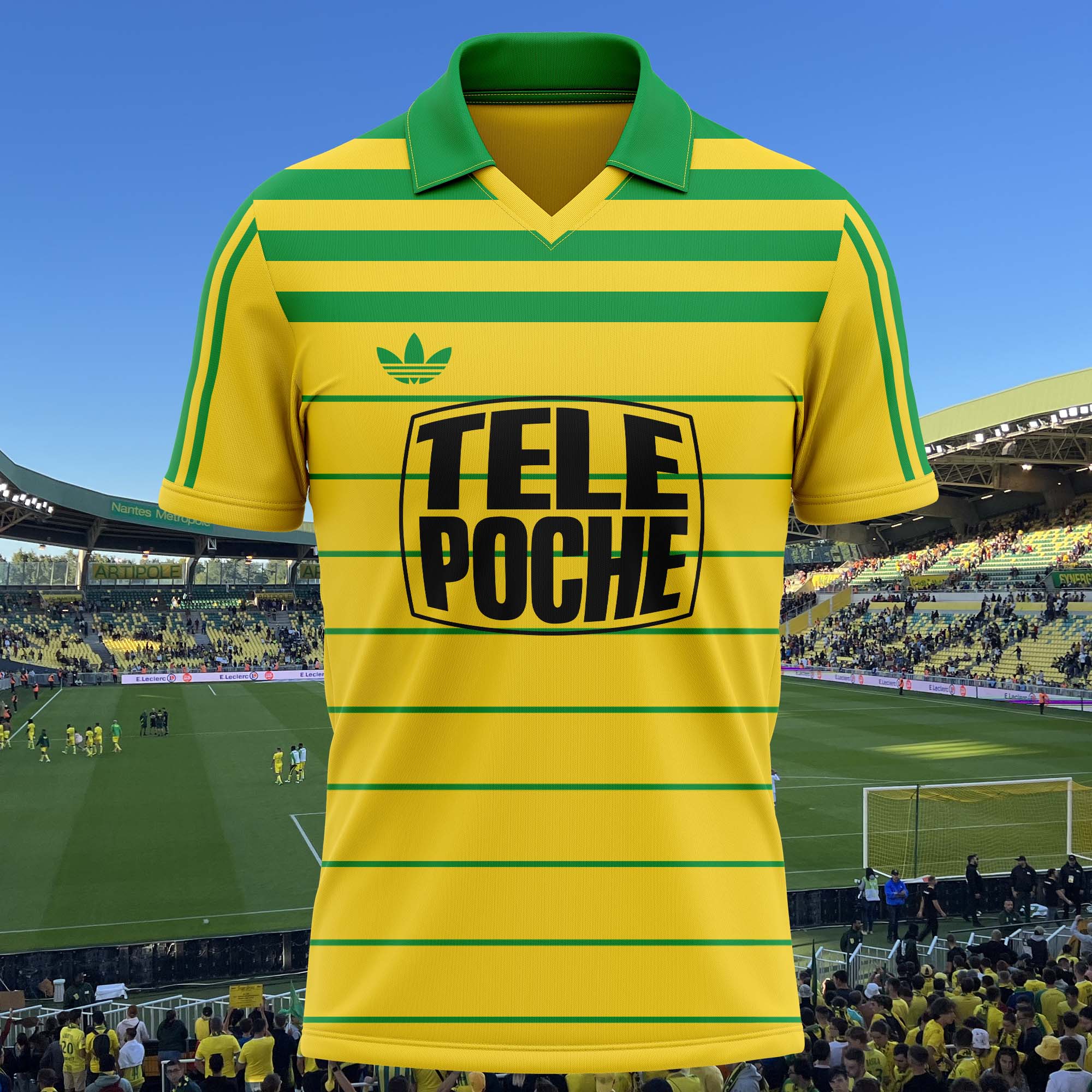 Nantes 1899 1984-85 Home Kit Retro Shirt PT58389