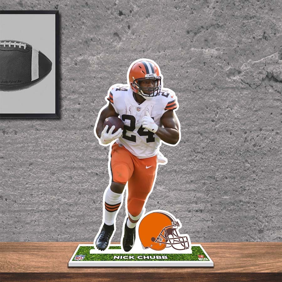 Nick Chubb Cleveland Browns 8_ Player Standee Desktop Display PT58445