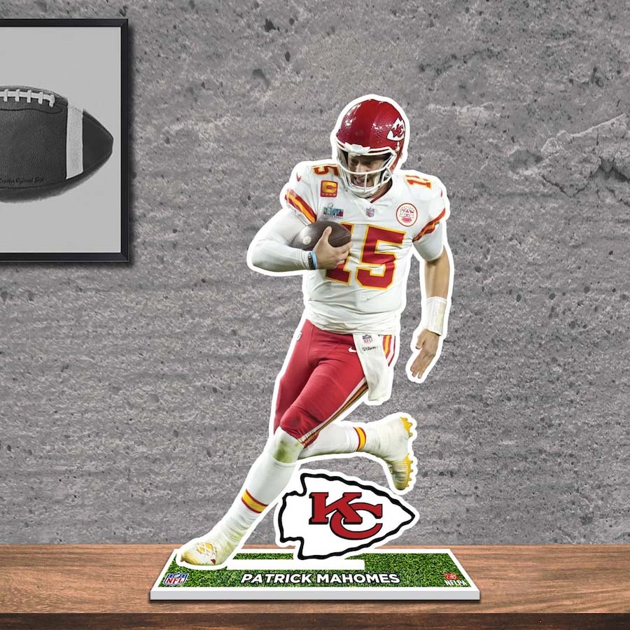 Patrick Mahomes Kansas City Chiefs 8_ Player Standee Desktop Display 2 PT58446