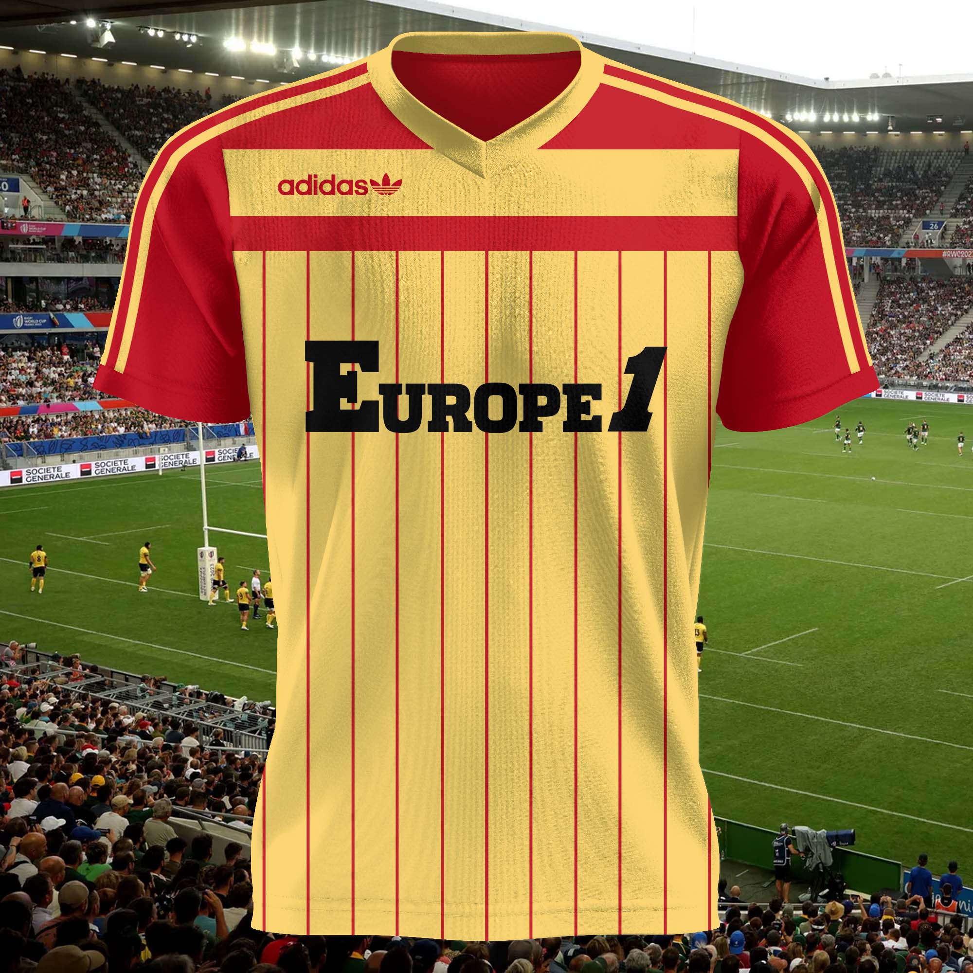 RC Lens 1984-85 Home Kit Retro Shirt PT58394