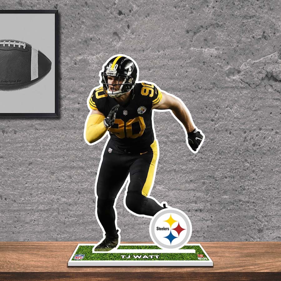 T.J. Watt Pittsburgh Steelers 8_ Player Standee Desktop Display 2 PT58450