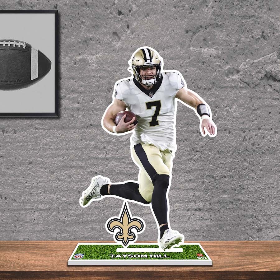 Taysom Hill New Orleans Saints 8_ Player Standee Desktop Display PT58452