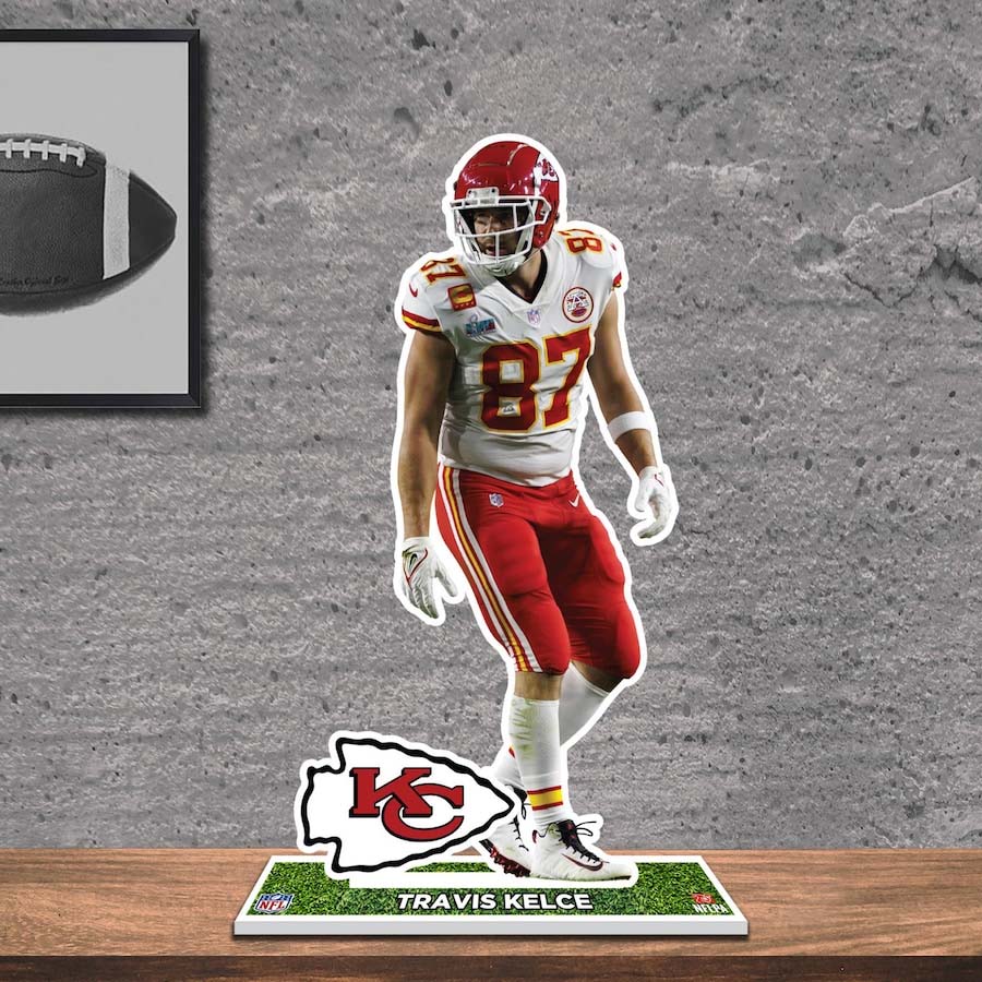 Travis Kelce Kansas City Chiefs 8_ Player Standee Desktop Display 2 PT58453