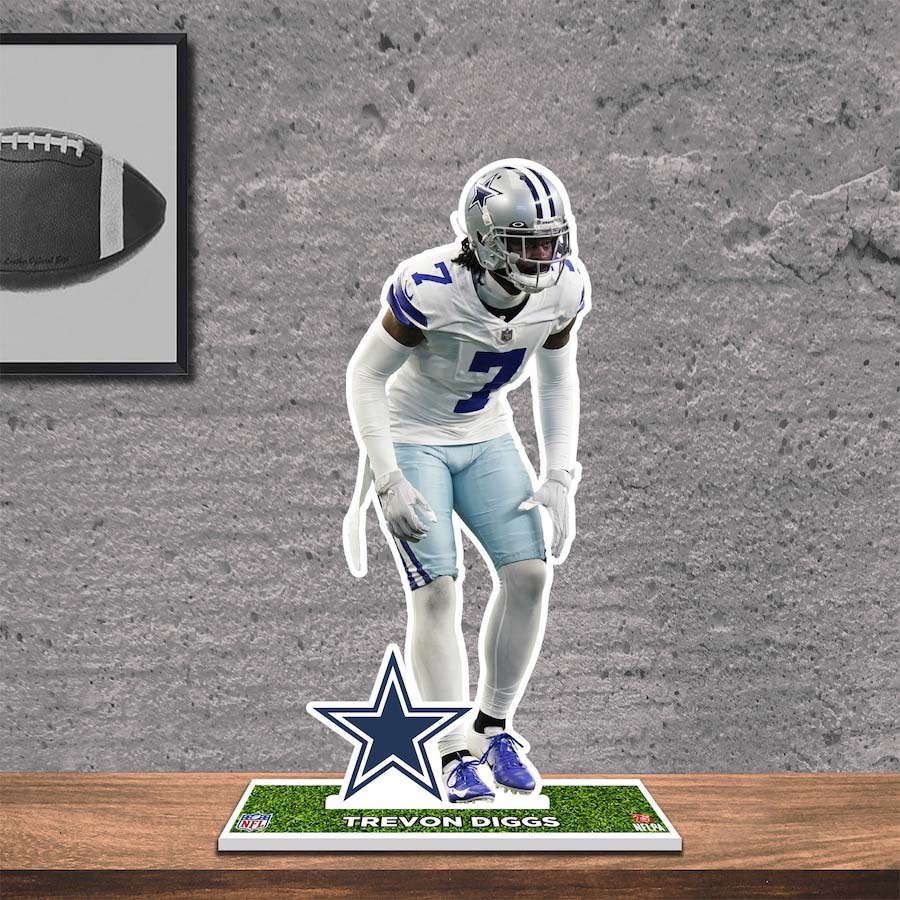 Trevon Diggs Dallas Cowboys 8_ Player Standee Desktop Display PT58455