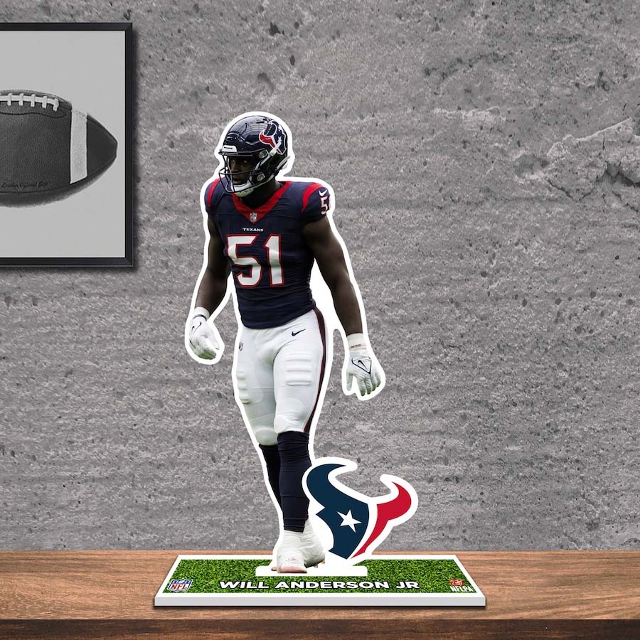 Will Anderson Jr. Houston Texans 8_ Player Standee Desktop Display PT58461