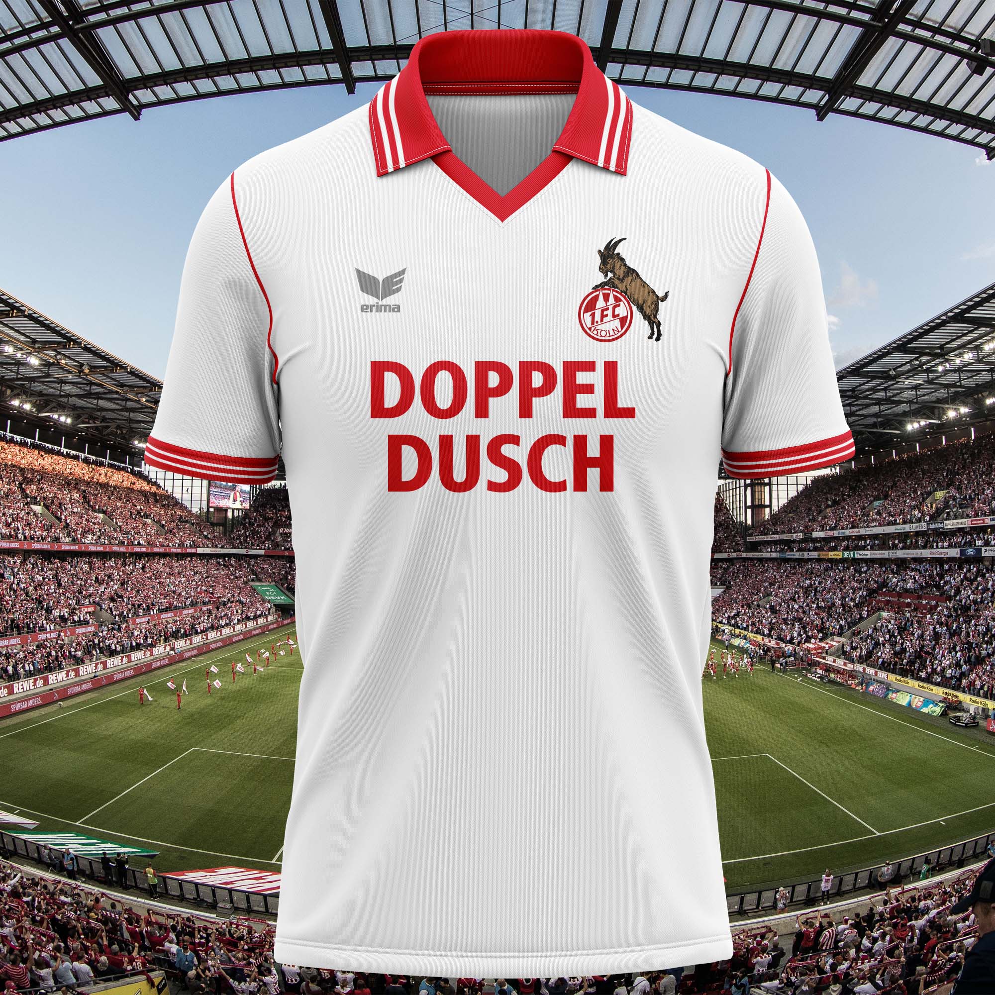 1. FC Köln 1983-84 Home Kit Retro Shirt PT58463