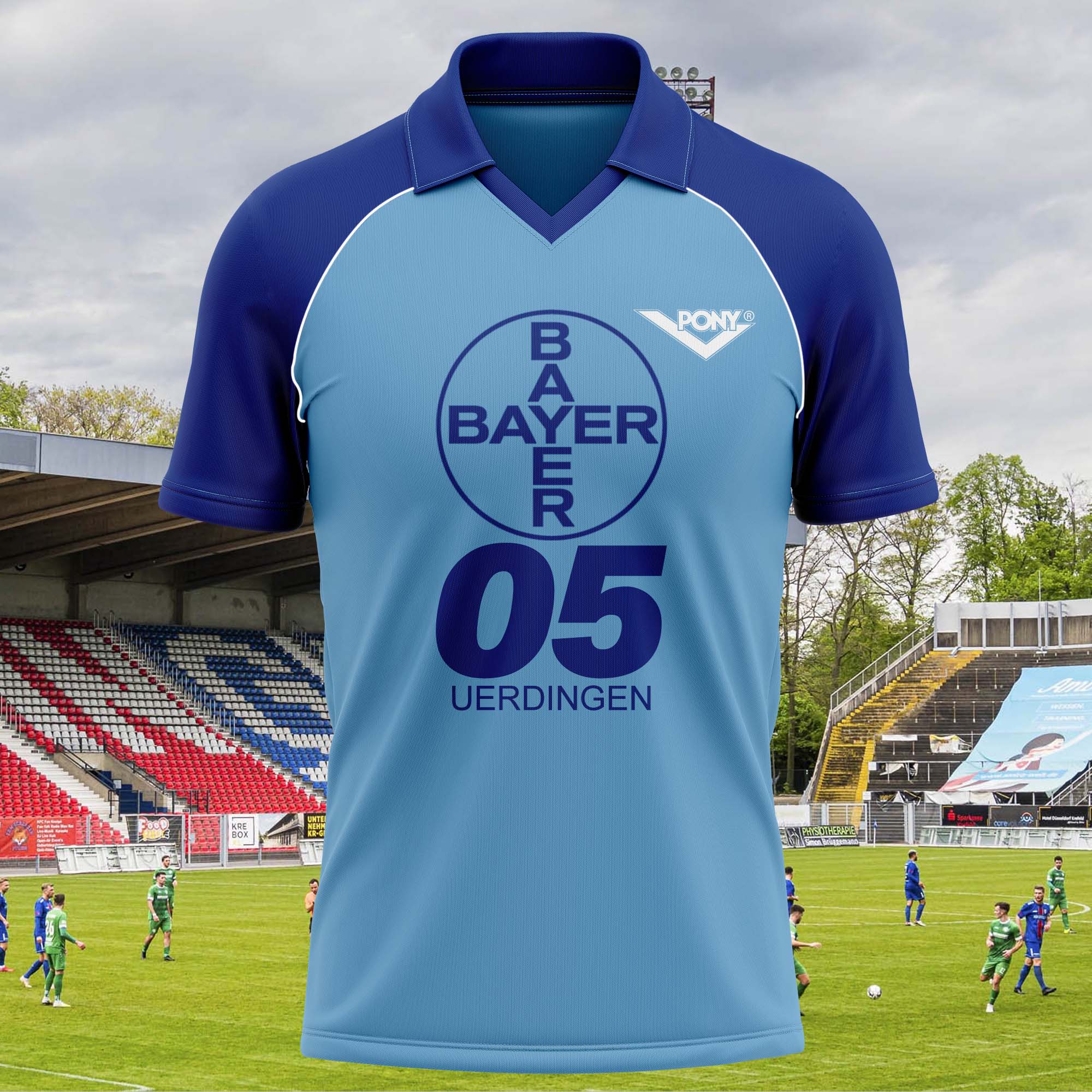 KFC Uerdingen 1983-84 Home Kit Retro Shirt PT58472