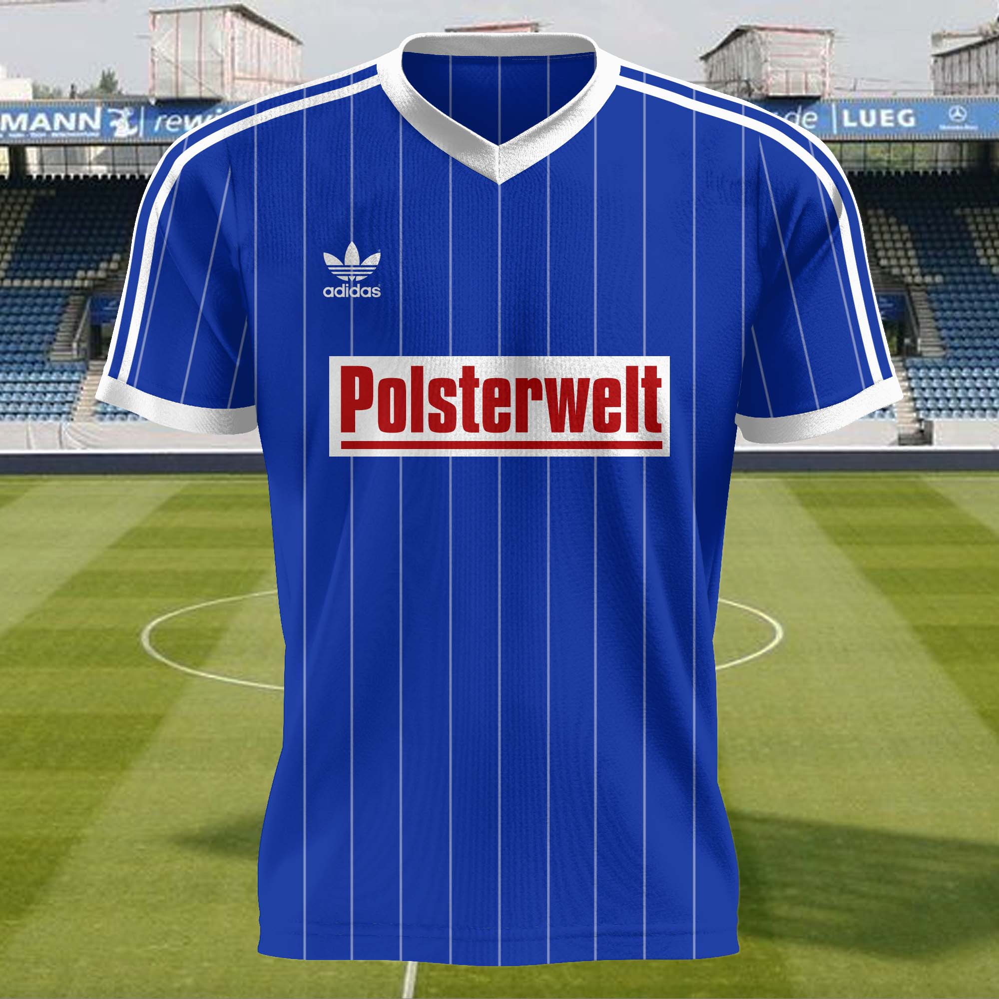 VfL Bochum 1983-84 Home Kit Retro Shirt PT58474