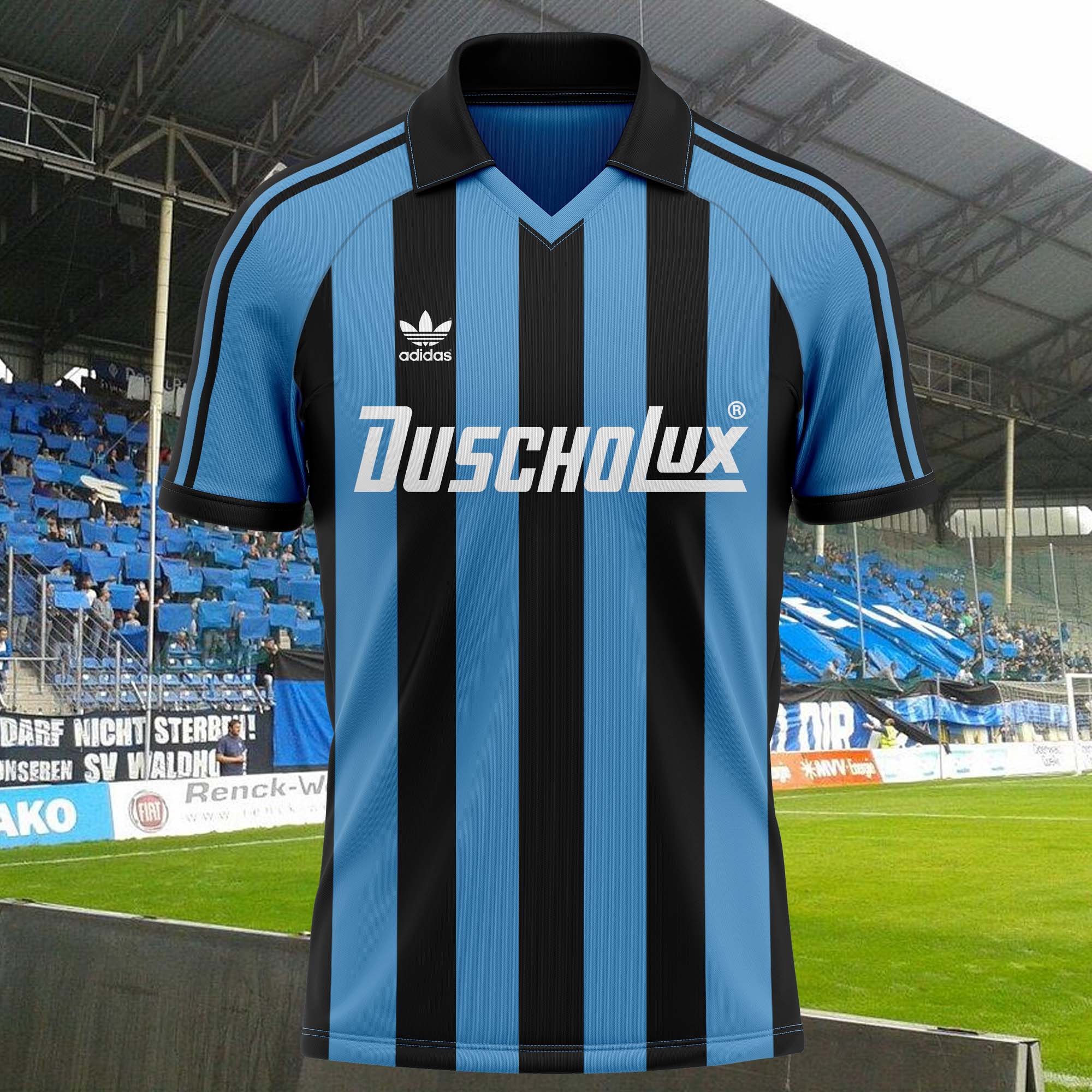 Waldhof Mannheim 1983-84 Home Kit Retro Shirt PT58475