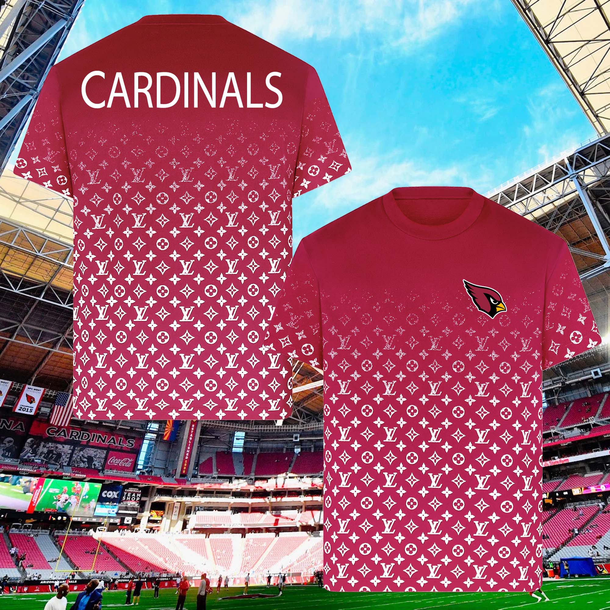 Arizona Cardinals NFL Teams Louis Vuitton Shirt PT58625