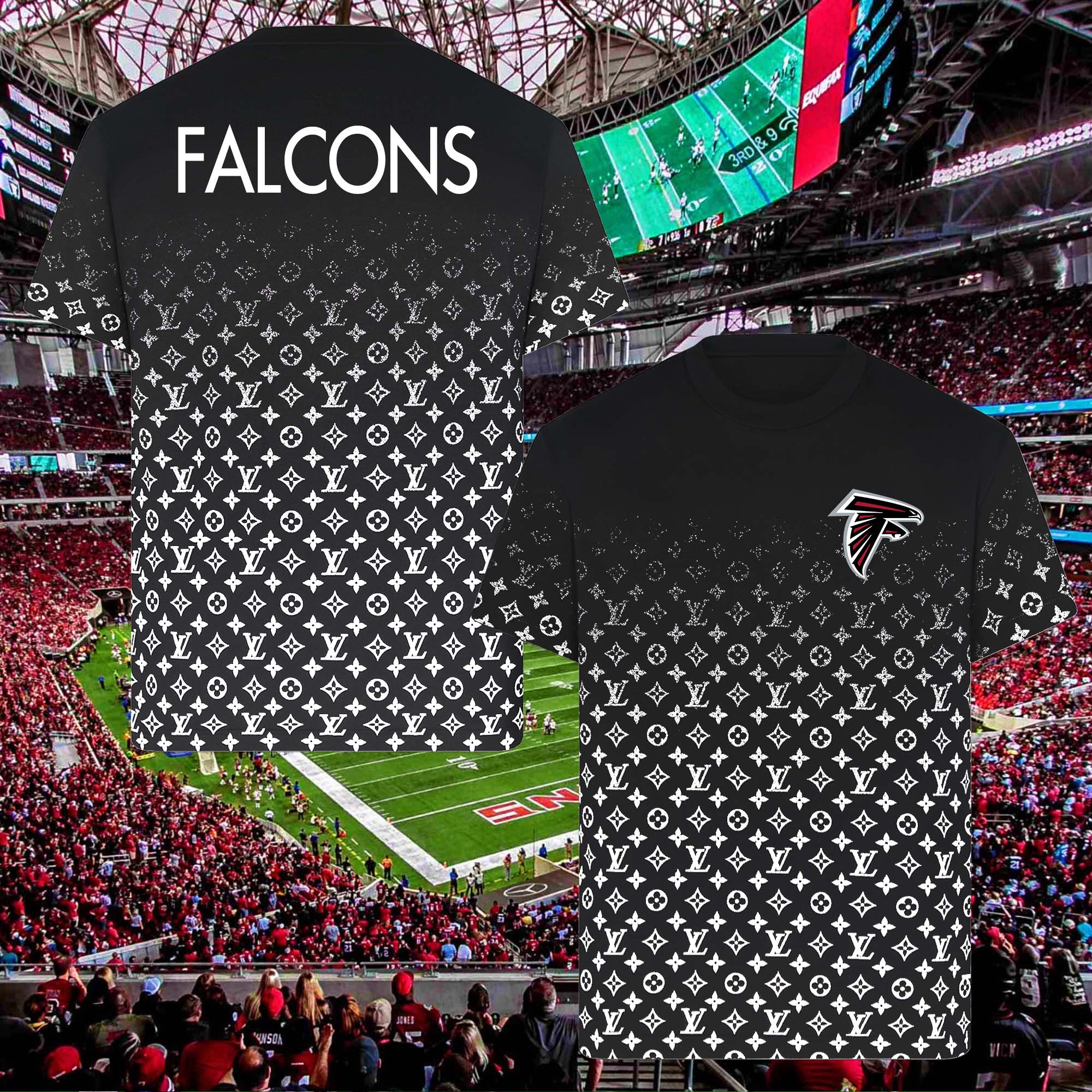 Atlanta Falcons NFL Teams Louis Vuitton Shirt PT58626