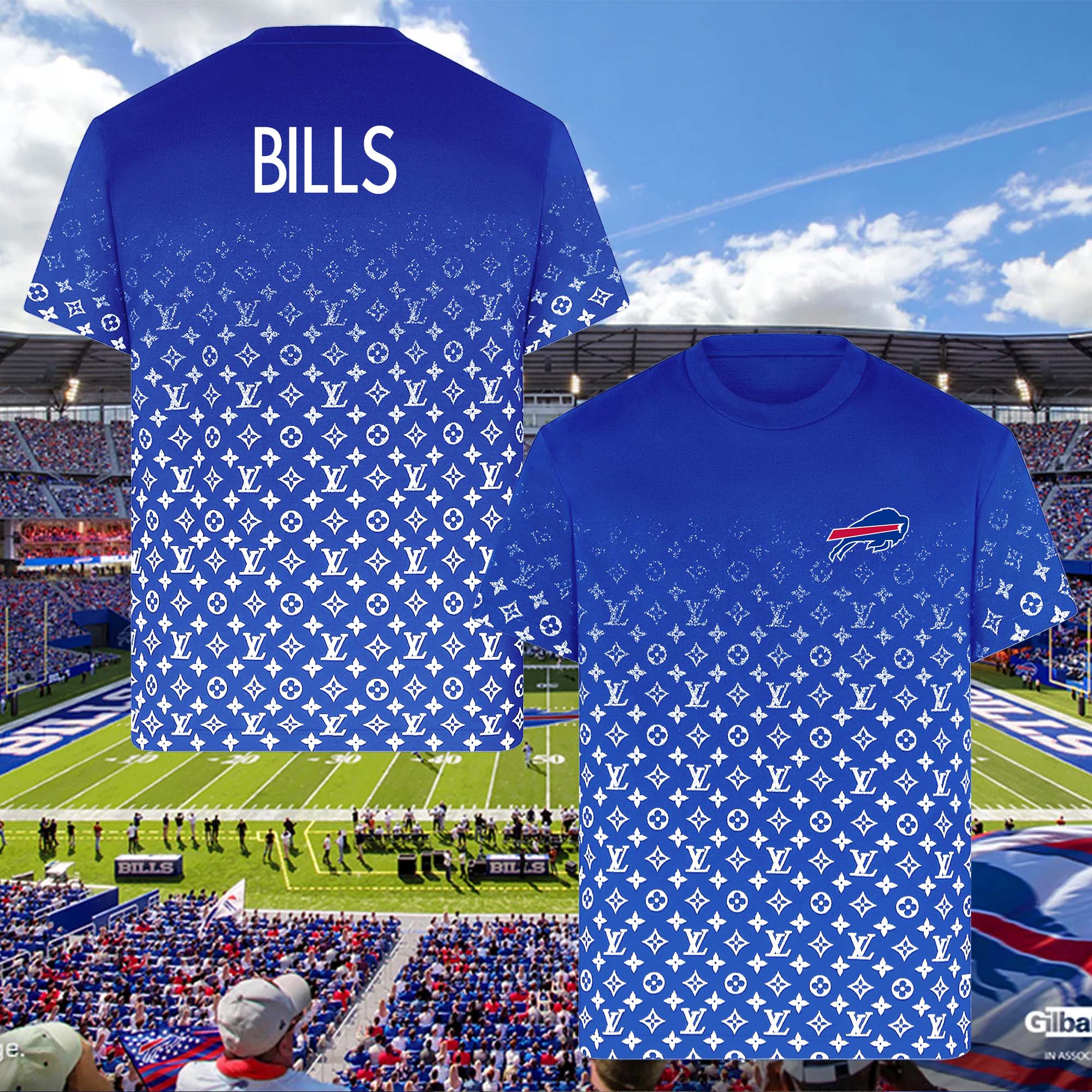 Buffalo Bills NFL Teams Louis Vuitton Shirt PT58628