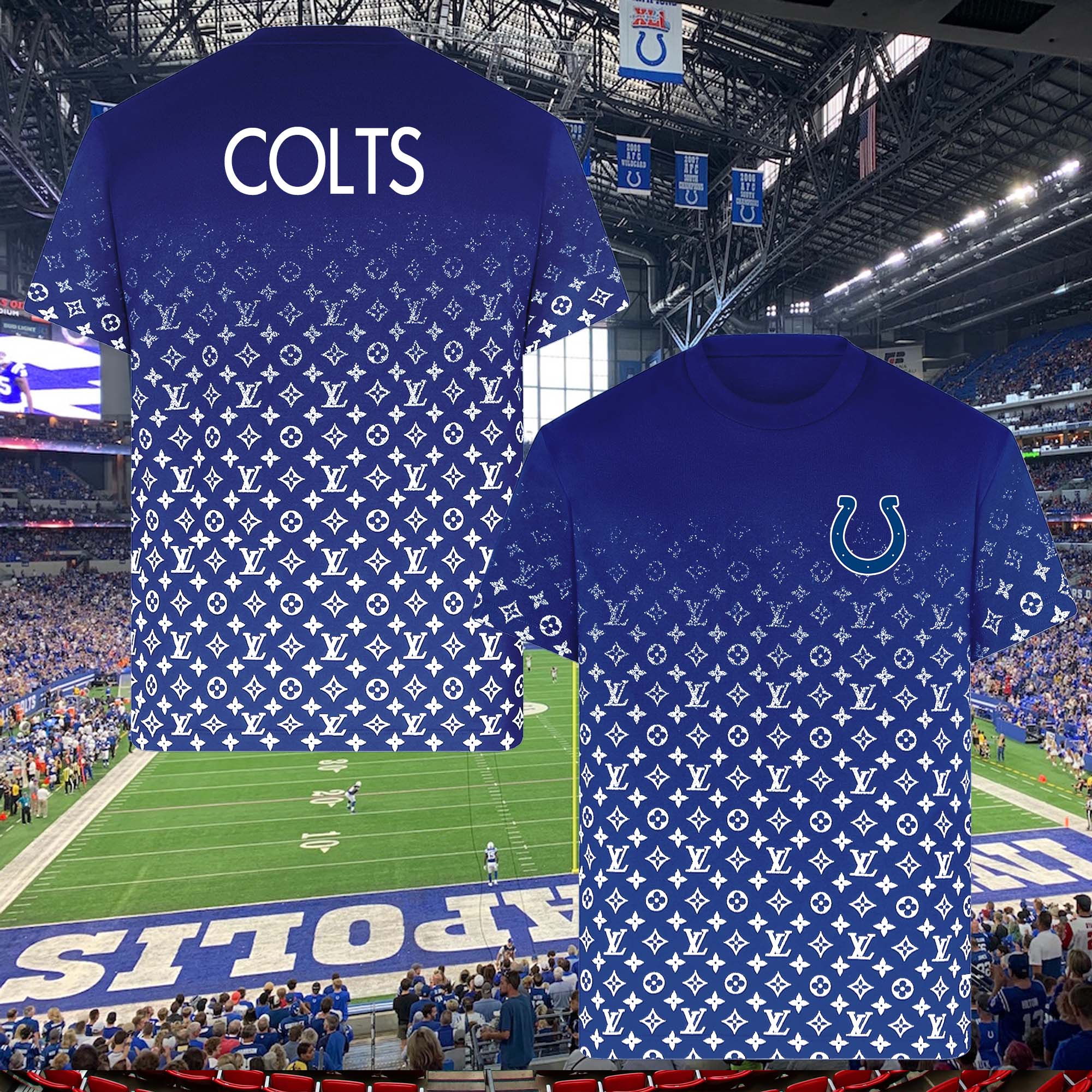 Indianapolis Colts NFL Teams Louis Vuitton Shirt PT58638