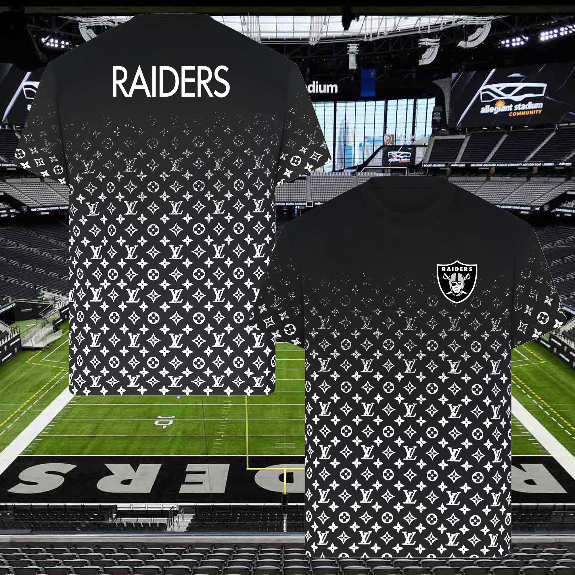 Las Vegas Raiders NFL Teams Louis Vuitton Shirt PT58641