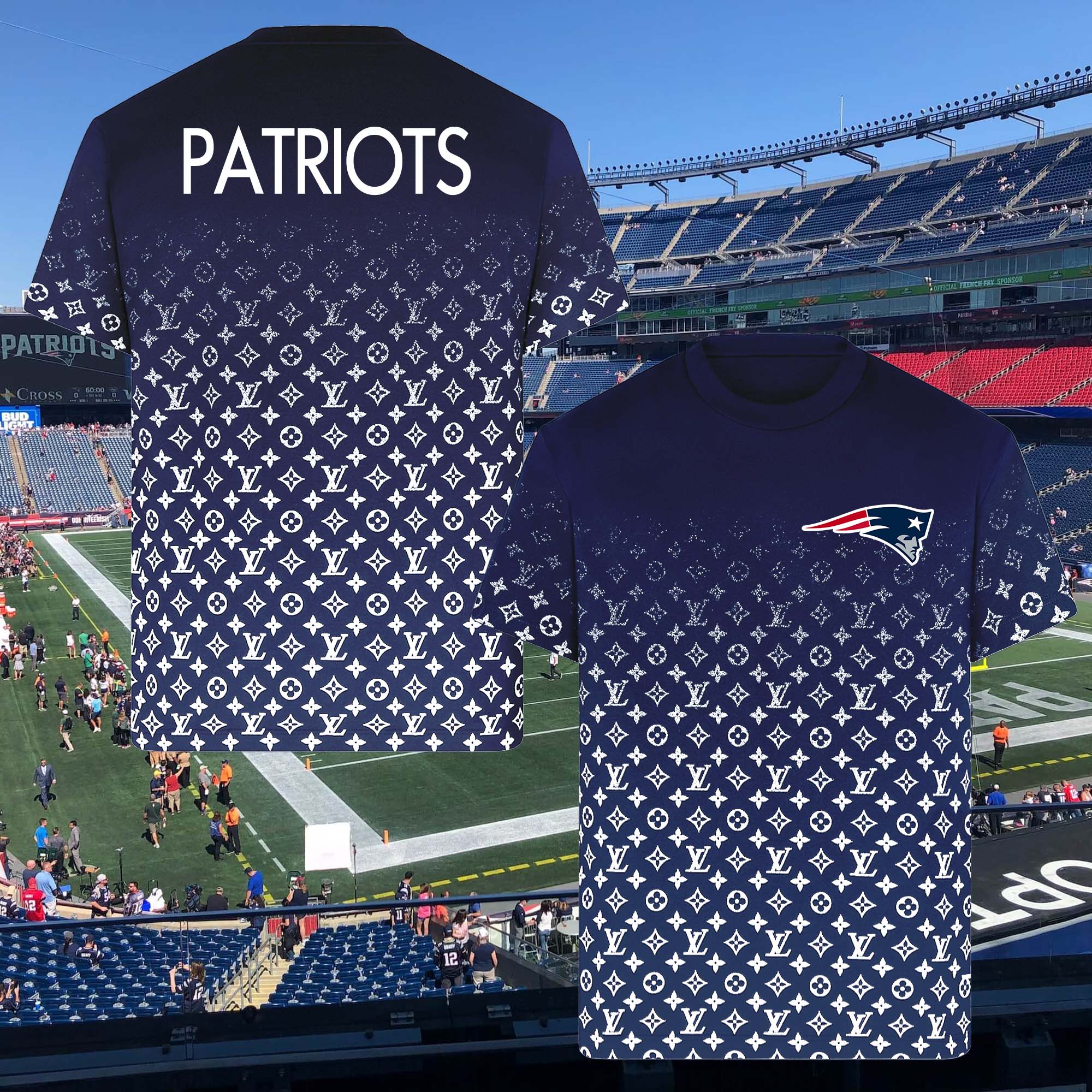 New England Patriots NFL Teams Louis Vuitton Shirt PT58646