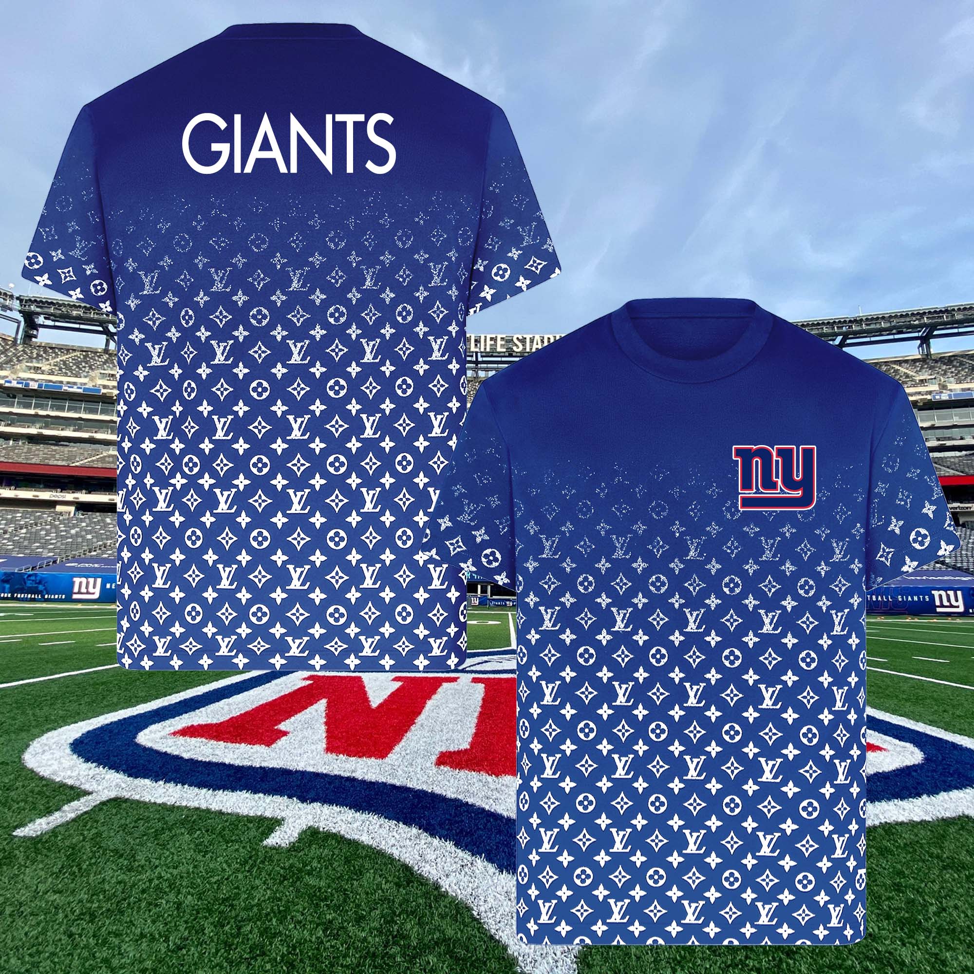 New York Giants NFL Teams Louis Vuitton Shirt PT58648