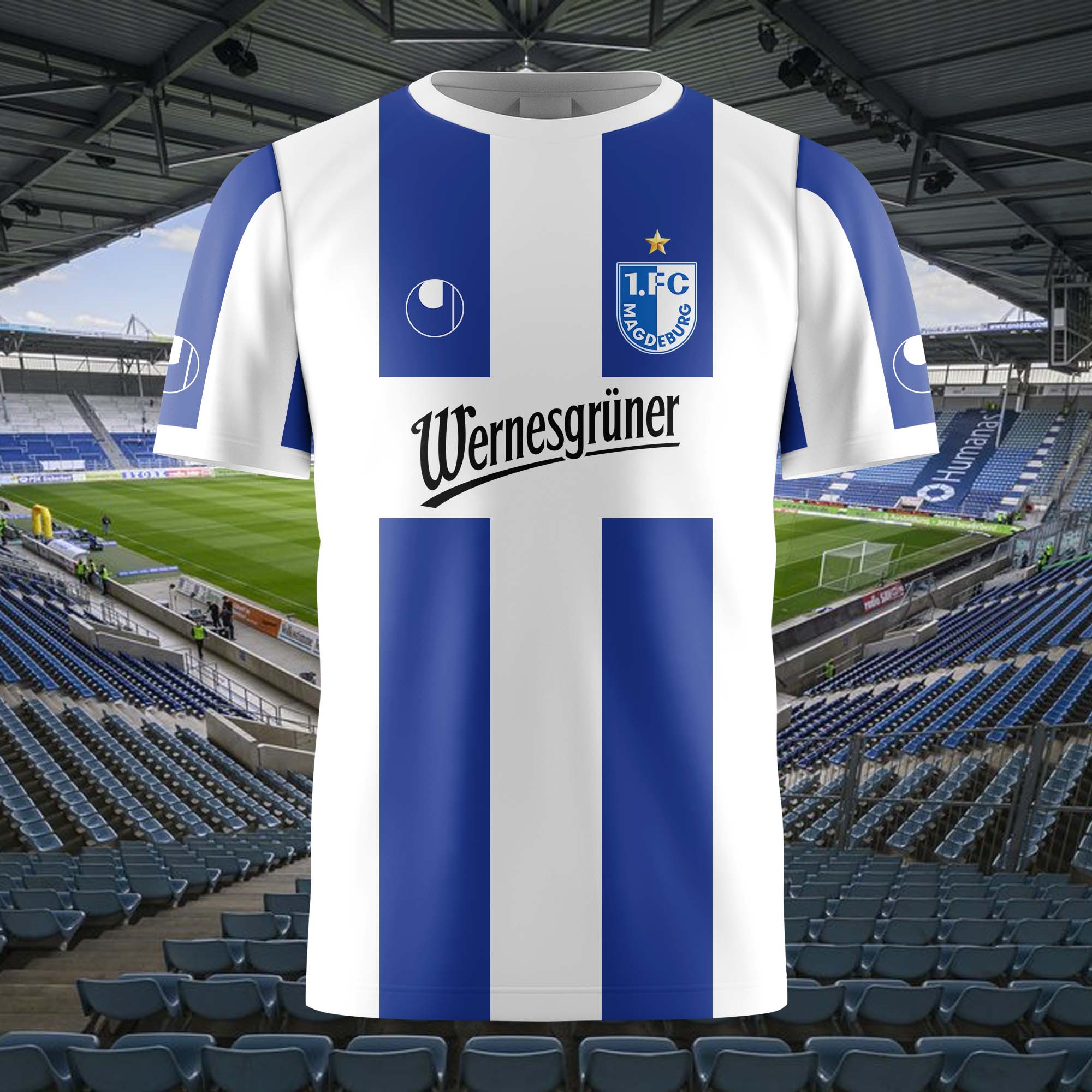 1. Fc Magdeburg 2009-10 Home Kit Retro Shirt PT58825