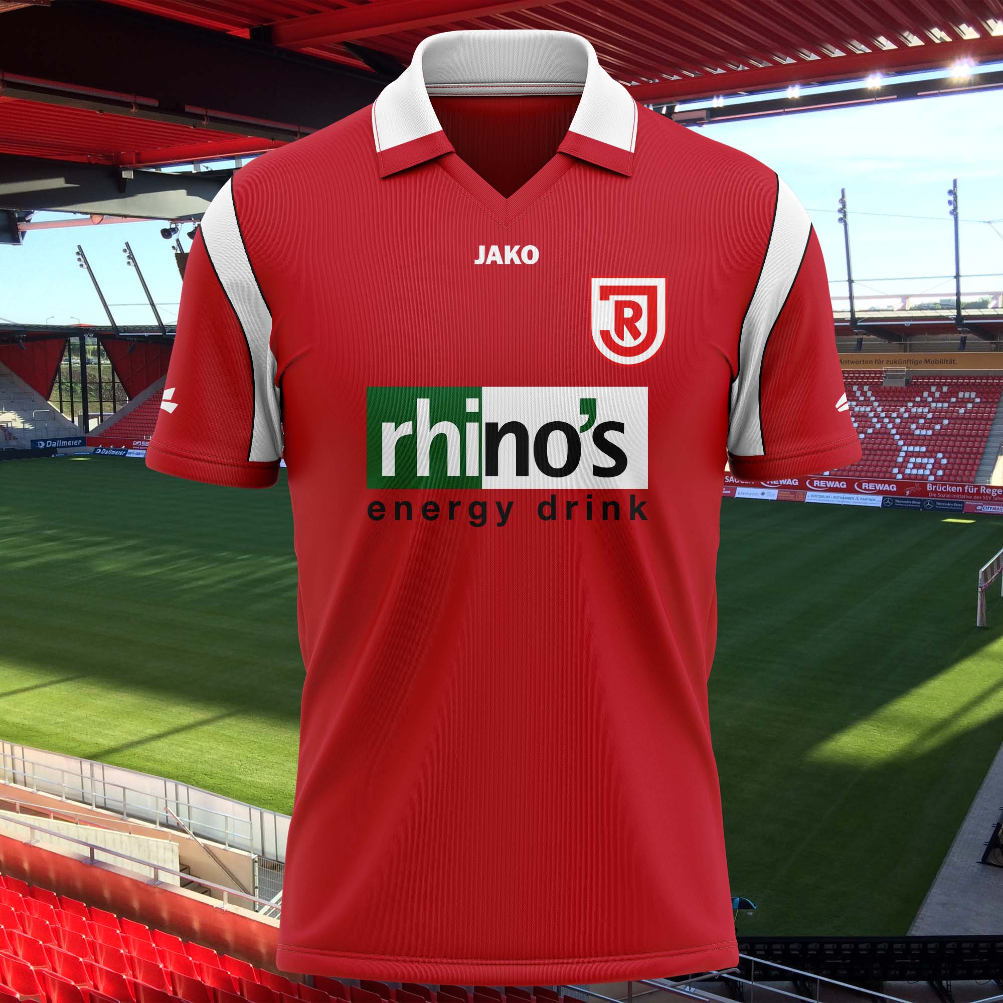 Jahn Regensburg 2007-08 Home Kit Retro Shirt PT58832