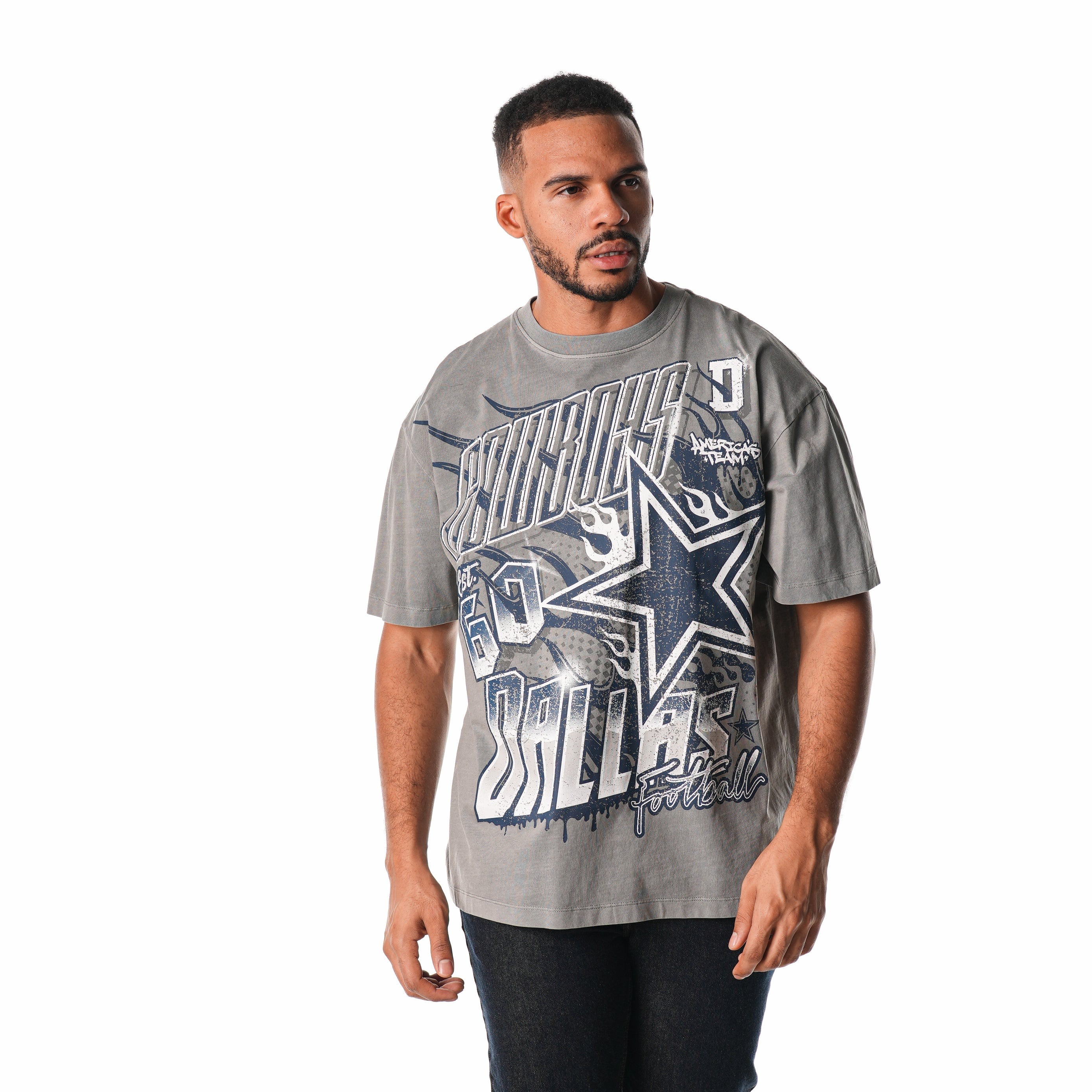 DALLAS COWBOYS STREETWEAR FLAMES Shirt PT58857