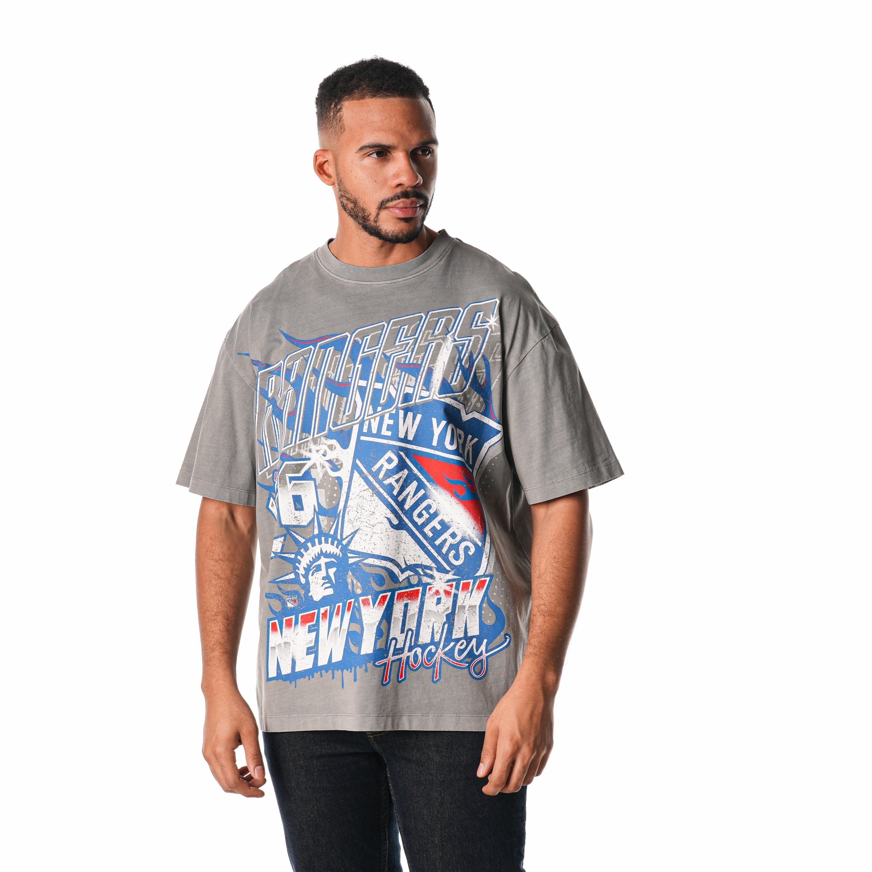 NY RANGERS STREETWEAR FLAMES  Shirt PT58865