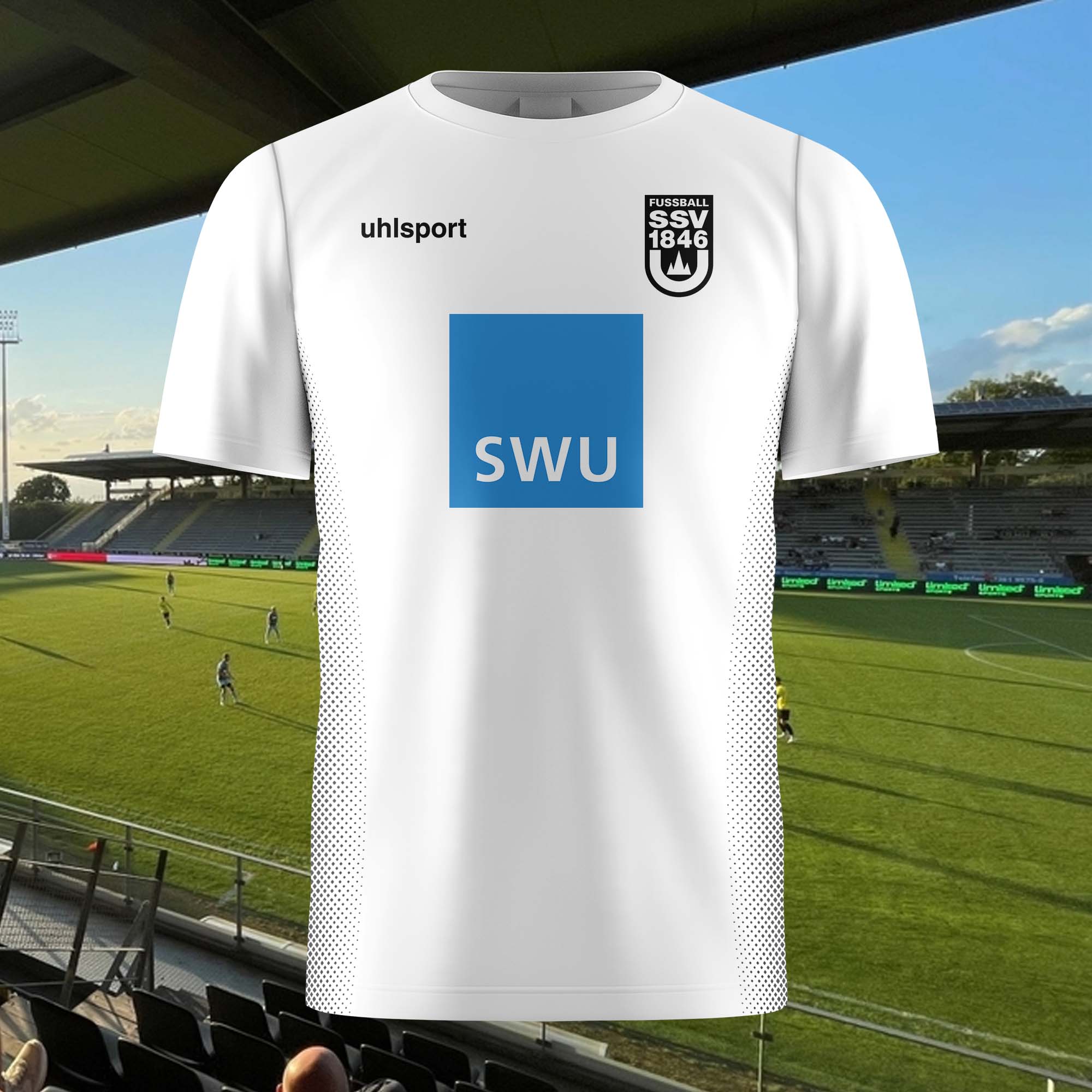 SSV Ulm 2018-19 Home Kit Retro Shirt PT58950