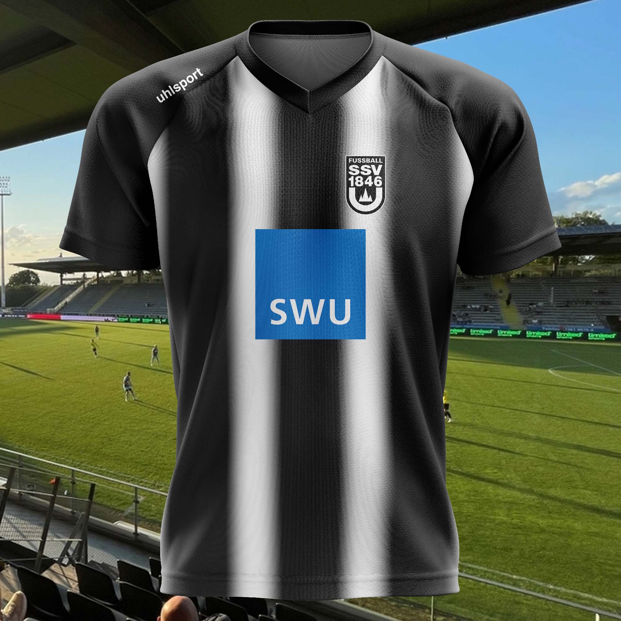 SSV Ulm 2019-20 Home Kit Retro Shirt PT58951