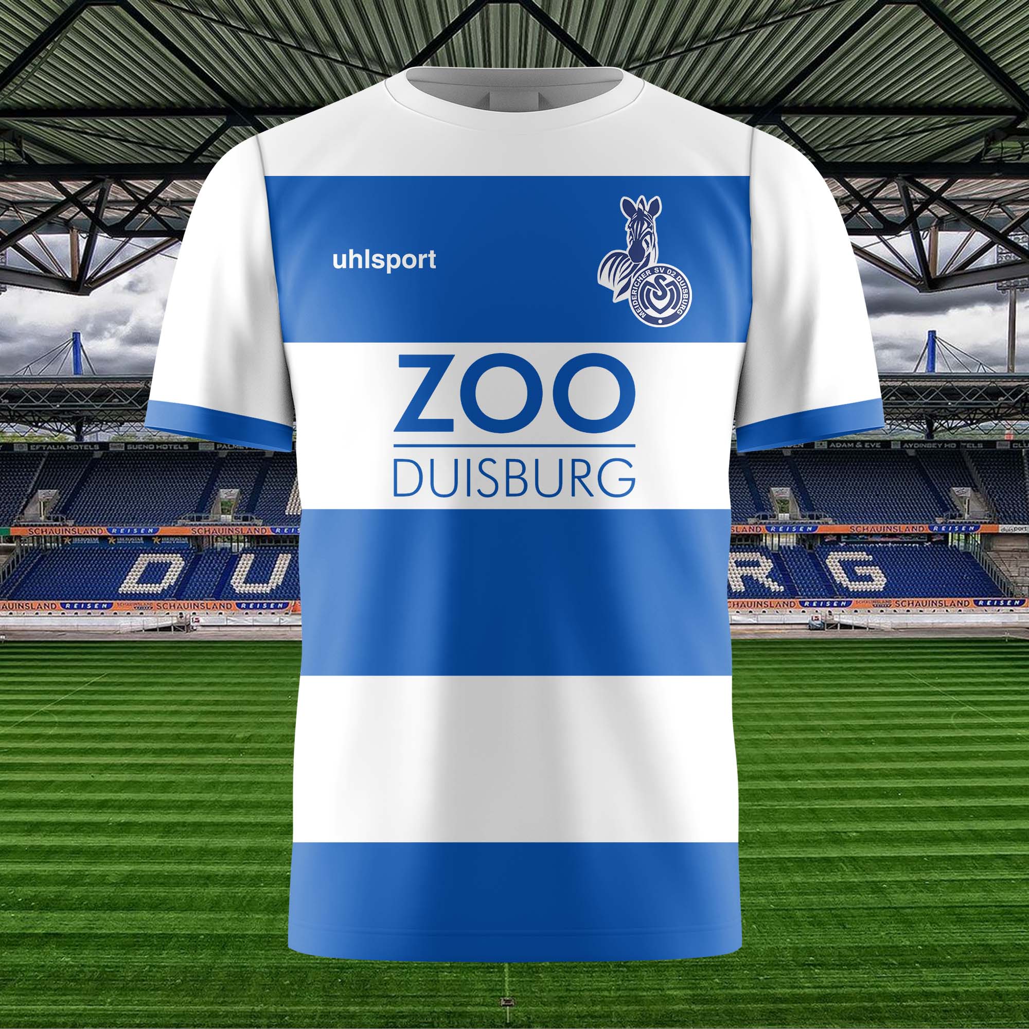 Duisburg 2014-15 Home Kit Retro Shirt PT59041